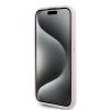 Karl Lagerfeld KLHCP15LPQDSMGP iPhone 15 Pro 6.1 różowy/pink hardcase Diagonal Quilted Script